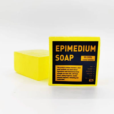 Epimedium extract zeep op basis van kruiden voor een gezonde en verjongende bad ervaring