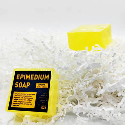 Epimedium extract zeep op basis van kruiden voor een gezonde en verjongende bad ervaring