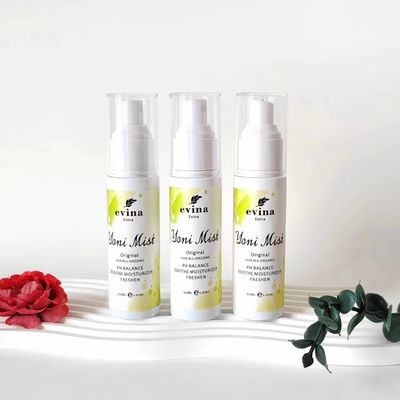 Privélabel 60ml kruidengemaakte organische Yoni Mist voor PH Balance Reiniging 100% natuurlijk