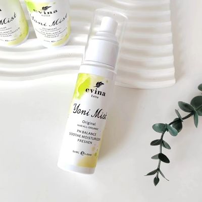 Privélabel 60ml kruidengemaakte organische Yoni Mist voor PH Balance Reiniging 100% natuurlijk