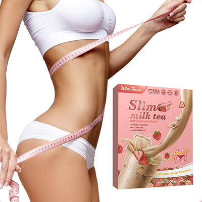 14 dagen Detox Flat Belly Slimming Milk Tea Een zuiveringsmedicijn in poederdosisvorm