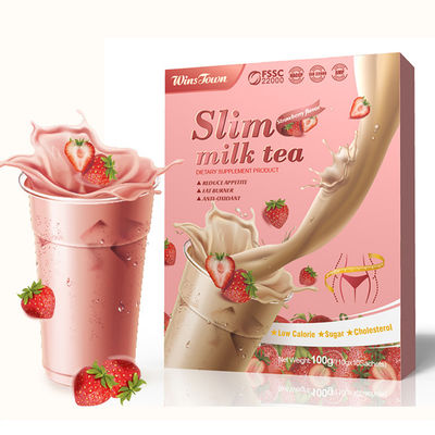 14 dagen Detox Flat Belly Slimming Milk Tea Een zuiveringsmedicijn in poederdosisvorm