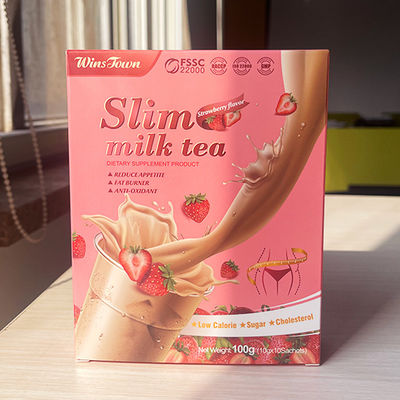 14 dagen Detox Flat Belly Slimming Milk Tea Een zuiveringsmedicijn in poederdosisvorm