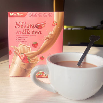 14 dagen Detox Flat Belly Slimming Milk Tea Een zuiveringsmedicijn in poederdosisvorm