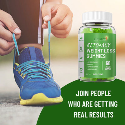 Private label Gummy Candy Support Weight Management Functie voor gewichtsverlies Keto ACV