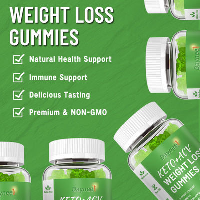 Private label Gummy Candy Support Weight Management Functie voor gewichtsverlies Keto ACV