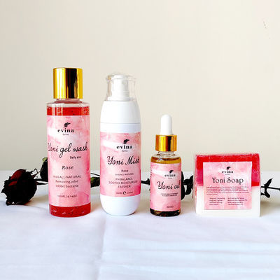 N.W 60ML Private Label Rose Yoni Gel Wash Perfect voor vrouwen Hygiëne