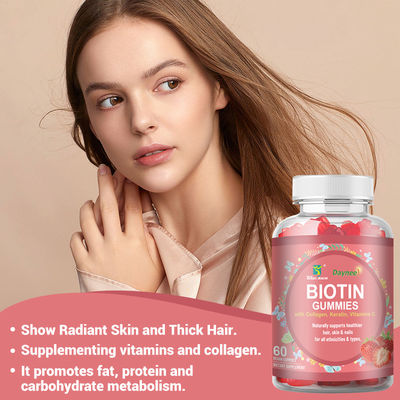Privélabel Biotine Gummies Haar Huid en Nagels Vitaminen Biotine Supplement Gummy Candy