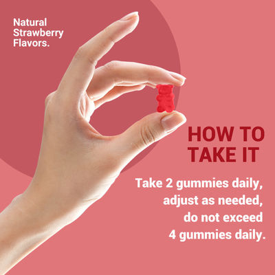 Privélabel Biotine Gummies Haar Huid en Nagels Vitaminen Biotine Supplement Gummy Candy