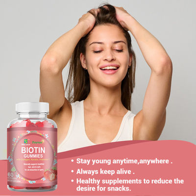 Privélabel Biotine Gummies Haar Huid en Nagels Vitaminen Biotine Supplement Gummy Candy