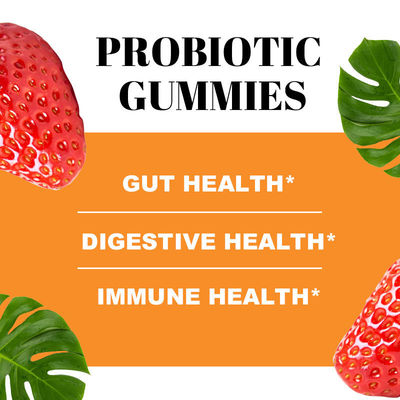 Probiotische gummies met halal gelatine voor immuun- en spijsverteringsondersteuning