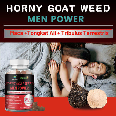 Forever Multi Maca Gummy Candy Men's Power Boost voor langdurige energie en kracht