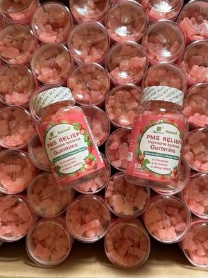 Regel de menstruatie Gummy OEM Womb Detox Yoni Gummies 3g*60 Sandwich Diamantvorm