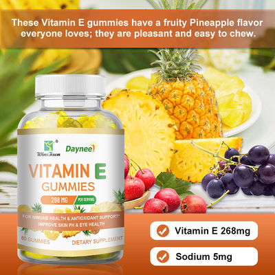 Vegan Collageen Vitamine C E Huid Bleken L-Glutathion Gummies voor een helderder huid