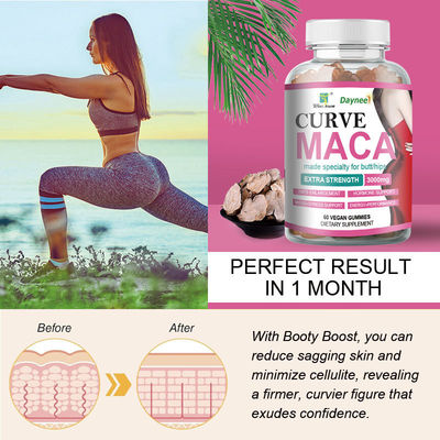 Verbeter je immuniteit met 24 maanden houdbaarheid Maca Gummies OEM Customized Soft Candy
