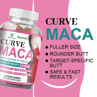 Verbeter je immuniteit met 24 maanden houdbaarheid Maca Gummies OEM Customized Soft Candy