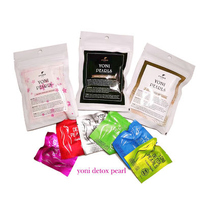 Natuurlijke kruiden Extractie Vaginale reiniging Custom Yoni Detox Pearls N.W. 1.2g