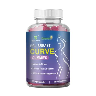 BBL Breast Curve Gummies Natuurlijke kontvergroting met Ashwagandha 36 maanden houdbaarheid