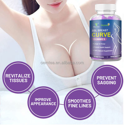 BBL Breast Curve Gummies Natuurlijke kontvergroting met Ashwagandha 36 maanden houdbaarheid