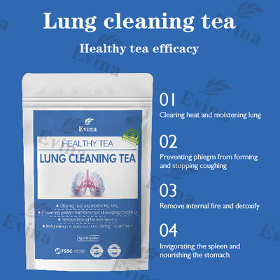 Custom Label Rokers Health Tea Herbal Detox Tea voor een betere gezondheid van de luchtwegen 5g*30