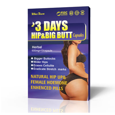 Vergroot je heupen en billen met Hip Butt capsules Natuurlijke borstvergroting