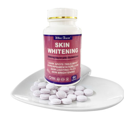 Collageentabletten voor huidverwittering en anti-aging met natuurlijke en biologische kruiden