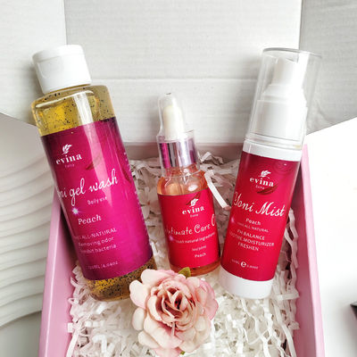 Natuurlijke ingrediënten Vaginale reiniging Custom Logo Organic Yoni Wash Mist And Oil Sets