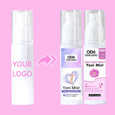 Natuurlijke ingrediënten Vaginale reiniging Custom Logo Organic Yoni Wash Mist And Oil Sets