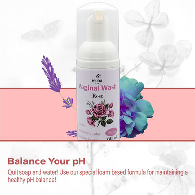 Gratis monster 100% natuurlijke pH balans vrouwelijke vaginale Yoni schuim was voor vrouwen hygiëne