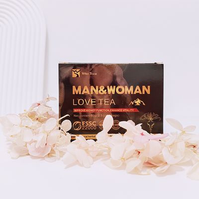 Productspecificatie 2.5g*20 100% natuurlijke man en vrouw houden van thee voor een sterkere band