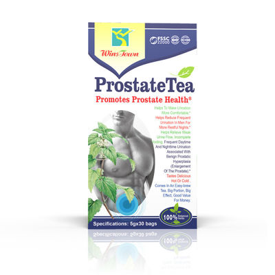 Prostaat thee voor mannen 100% kruidengeneesmiddelen Gezonde thee Temperatuur opslagmethode Monsters