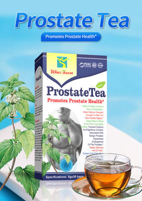 Prostaat thee voor mannen 100% kruidengeneesmiddelen Gezonde thee Temperatuur opslagmethode Monsters