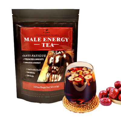 100% natuurlijke kruiden private label ginseng rode dadels goji bessen mannelijke gezondheid blend thee