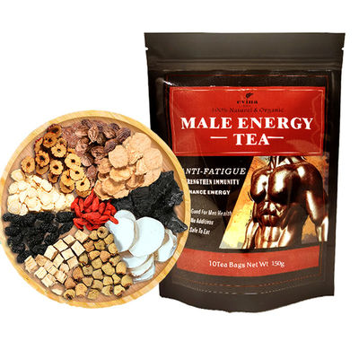 Private label Ginseng en dadels Mannelijke vruchtbaarheidsthee Medische thee met 24 maanden houdbaarheid