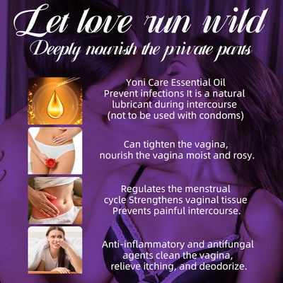 30 ml Yoni-massageolie met natuurlijke kruiden bevordert de gezondheid en welzijn van vrouwen