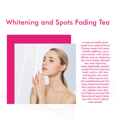 Privélabel Huid Beauty Whitening Glow Tea voor mannen Natuurlijke kruidengeneesmiddelen Anti Aging Tea