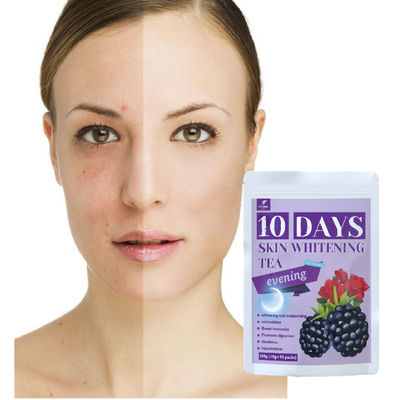 Privélabel 100% natuurlijke huidbleek thee en effectief anti-aging schoonheidsproduct