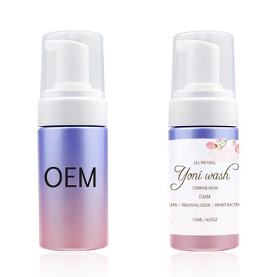 100% natuurlijke kruidenformule Foaming pH Balancing Intim Cleanser Wash voor vrouwen Hygiëne