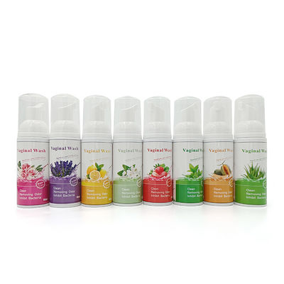 100% natuurlijke kruidenformule Foaming pH Balancing Intim Cleanser Wash voor vrouwen Hygiëne