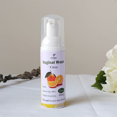 Biologische kruiden Intimate Yoni Natural Clean Vaginal Foam Vrouwelijk wassen 60 ml voor de markt