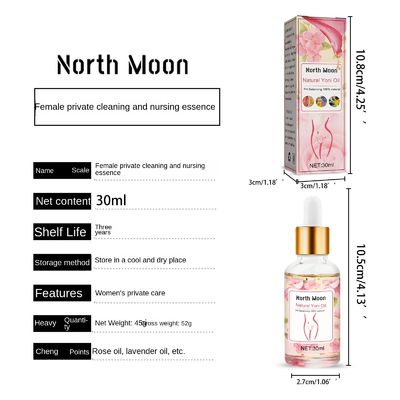 Private label vaginale strenger kruid Yoni olie met natuurlijke ingrediënten N.W. 30 ml
