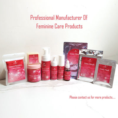 Gevoelige huid Privélabel Vaginaal whitening Yoni masker voor vrouwen Detox hydrateren