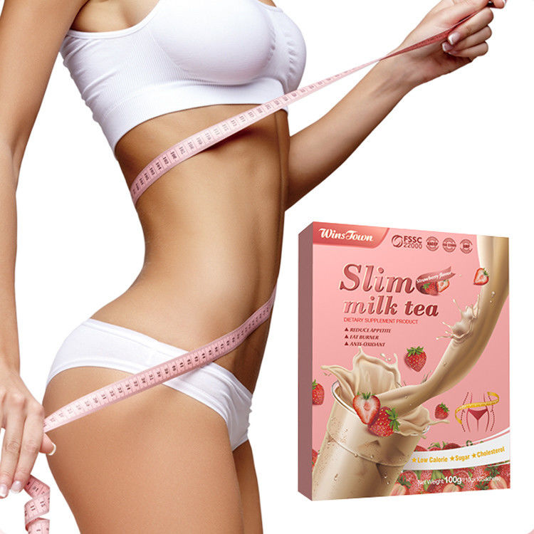 14 dagen Detox Flat Belly Slimming Milk Tea Een zuiveringsmedicijn in poederdosisvorm