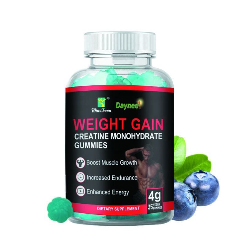 Privélabel Creatine Monohydraat Gummy Candy voor gewichtstoename 24 maanden houdbaarheid