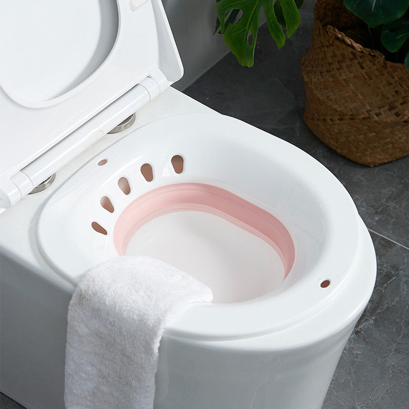 Vrouwen Gezondheid Opvouwbare stoel Bad voor toiletstoel Aambeien Na de bevalling Zorgbad