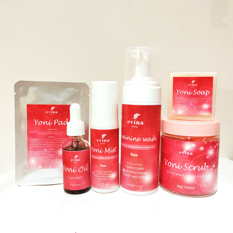 60ML N.W. Vrouwelijke Yoni-intime was Natural Yoni Care Products Sets voor vrouwen Hygiëne