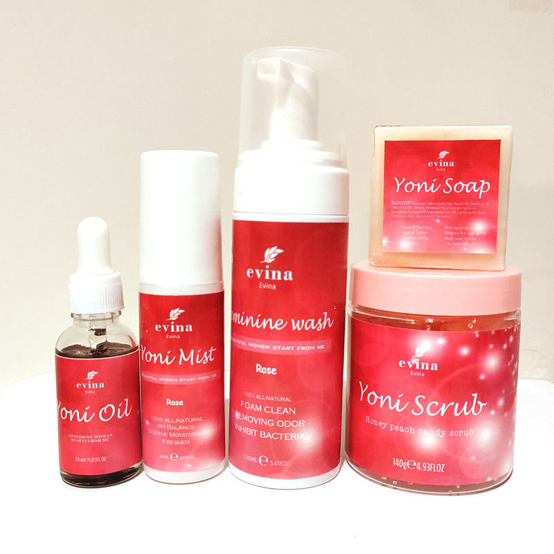 Vrouwen Hygiëne Vaginale reiniging Natuurlijke kruiden Yoni Vagina Foam Vrouwelijk Wassen 60ML N.W.