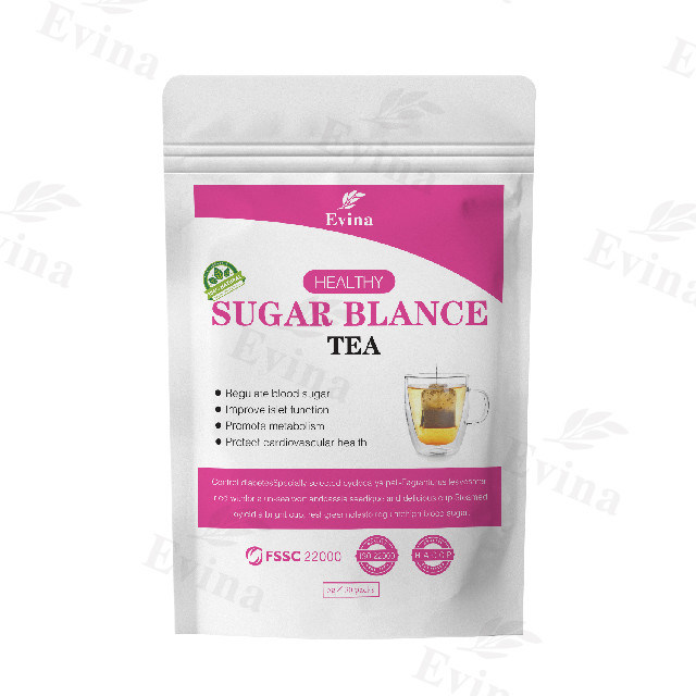 100% natuurlijke balans Suiker Glucose Gezondheid Reductie kruidenthee zak voor volwassenen 5g*30