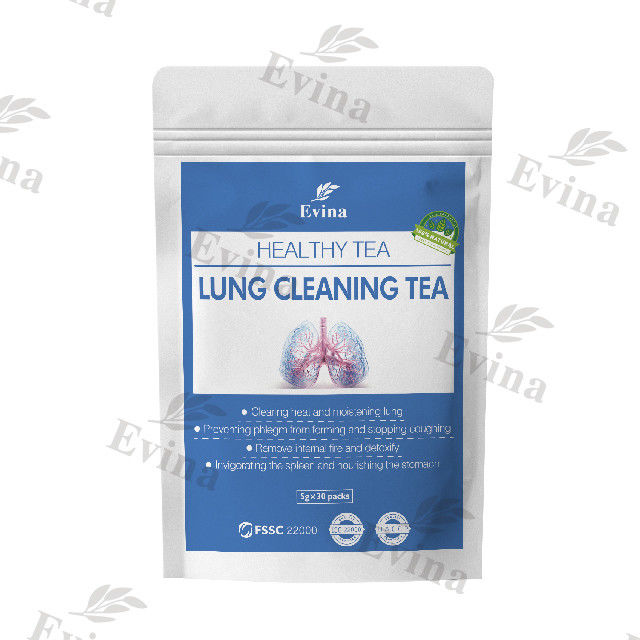 Custom Label Rokers Health Tea Herbal Detox Tea voor een betere gezondheid van de luchtwegen 5g*30