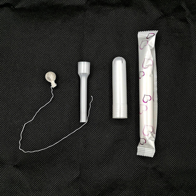 10 cm grootte Vrouwengezondheid wegwerp Yoni parel applicator voor privé-onderdelen